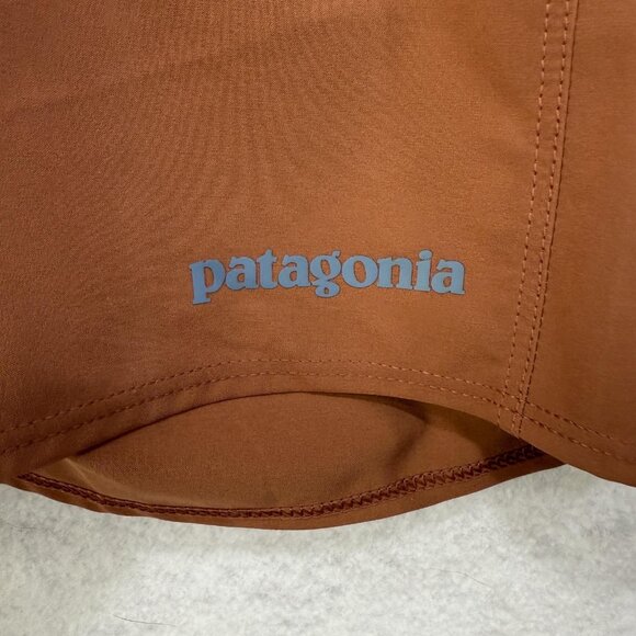 Patagonia Hydro Series Boardshorts Mens 35 Brown Blue Swim Trunks Recycled Eco - Picture 2 of 15